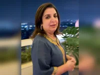 Karan Johar finally okays Farah Khan's outfit choice.webp
