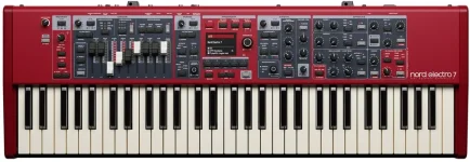 Nord Electro 7 packs new synth brain into slim red slab.webp