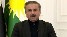 Barzani leads Kurdistan push for global investors at Davos summit.webp