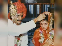 Bhagyashree posts wedding throwbacks after decades of love.webp