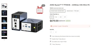 GMKtech launches $679 mini PC with external GPU support.webp