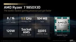 AMD preps Ryzen 7 9850X3D for China preorders with mystery pricing.webp