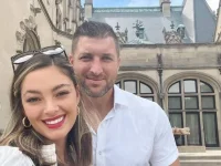 Tim Tebow and Demi Leigh celebrate eight years of marriage.webp