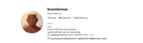 Bravo Le Roux family confirms the death of Sinesipho Peter in Swiss.webp