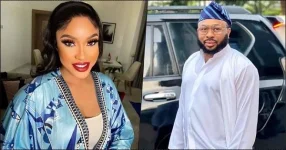 Olakunle Churchill and Tonto Dikeh end their war for King Andre.webp