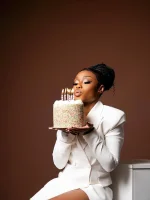 Jelly Babie celebrates birthday with photos and message of growth.webp