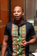 Sizwe Dhlomo rejects the commercial use of his new home radio studio.webp