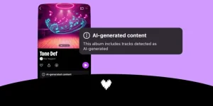 Deezer is being spammed by AI slop.webp