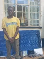 Zomba police arrest Maxwell Sapuli for housebreaking theft.webp