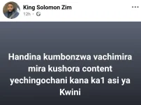 Zimbos opinions about Queen Nadia TV's content on Facebook 2.webp