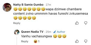 Zimbos opinions about Queen Nadia TV's content on Facebook 5.webp