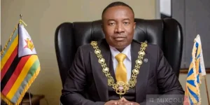 City of Harare Mayor Jacob Mafume urges creators to buy land.webp