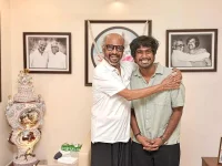 Rajinikanth met and praised the With Love team.webp