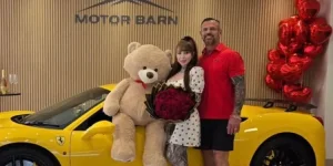 Calven Robinson gifts Jojo a Ferrari on Valentine's Day.webp