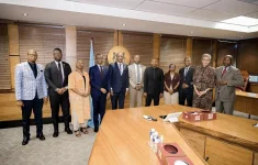 Gaolathe briefs Boko on Botswana's development plans.webp