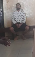 Yassin Muhammad was remanded for cocaine possession in Gambia.webp
