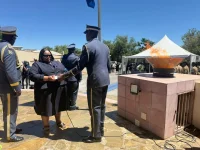 Iipumbu honors 17 fallen cops in Windhoek.webp