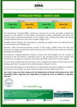 ZERA says government shield cuts diesel to US$2.05 per litre.webp