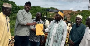 Gen Muhoozi sends food gifts to Sheikh Mbogo.webp