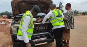 Ghana police impounded 700 vehicles over illegal sirens.webp