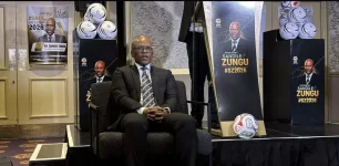 Zungu opened the SAFA presidency campaign.webp