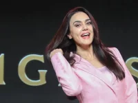 Preity Zinta witnessed Spain's World Cup win in New Jersey.webp