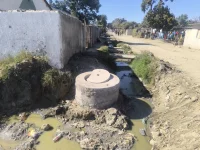 Raw sewage has been pouring straight into the Hunyani River for over seven years, and that ri...webp