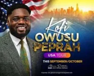 Kofi Owusu Peprah will tour the U.S. with a gospel ministry.webp