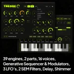 Våld Labs debuted the Tresse hybrid synth plugin.webp