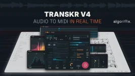 Algoriffix has rebuilt the Transkr V4 audio-to-MIDI engine.webp