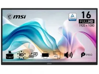 MSI added touch to PRO MP161E6T portable monitor.webp