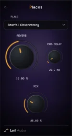 Leit Audio brought free Places reverb with 12 algorithms.webp