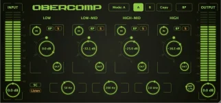 DDMF's OberComp automates four-band compression.webp