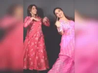 Sharvari danced with idol Madhuri Dixit for Yeh Prem Mol Liya.webp