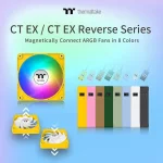 Thermaltake Adds New Colors to CT EX Fan Series.webp