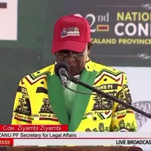 ZANU-PF resolution number 1 passed