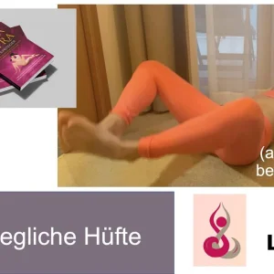 Flexible hips stretching demonstration