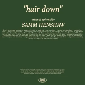 Hair Down shows Samm Henshaw doing what this artist does best